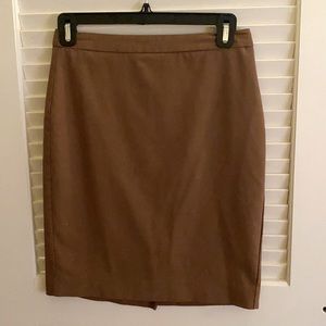 00P Pencil Skirt in Camel from Banana Republic